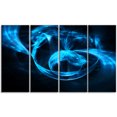 thumbnail image 2 of Fractal 3D Circled Blue Waves, 2 of 3