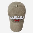 thumbnail image 3 of Canada Baseball Caps Canada Day Adjustable Hat with Embroidered Maple for Enthusiasts and Tourists, 3 of 7