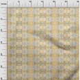 thumbnail image 3 of oneOone Polyester Spandex Mustard Yellow Fabric Abstract Line Fabric For Sewing Printed Craft Fabric By The Yard 56 Inch Wide, 3 of 4
