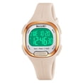 thumbnail image 4 of Aufmer 1 Pcs Montre de Sport Numérique pour Homme, Montre d'Extérieur Étanche avec Affichage Lumineux, Montre Multifonction pour Randonnée Camping Course Natation, Chronomètre Alarme Durable pour Cadeau aux Aventuriers, 4 of 5