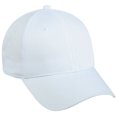 thumbnail image 1 of Casquette Extérieure GL-271 Profil Moyen à Bas Coton Basique Sergé-Blanc-Adulte, 1 of 1