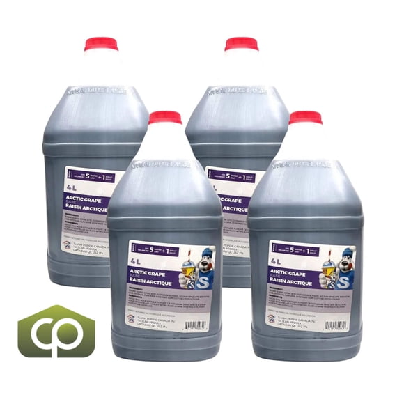 Slush Puppie Sirop pour Barbotine Arctic Grape Concentré 5:1 135 Oz/4 L