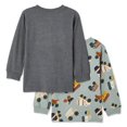 thumbnail image 2 of Lot de 2 t-shirts à col henley George pour petits garçons, 2 of 2