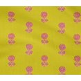 thumbnail image 4 of oneOone Cotton Flex Fabric Floral Block Printed Craft Fabric BTY 40 Inch Wide, 4 of 4