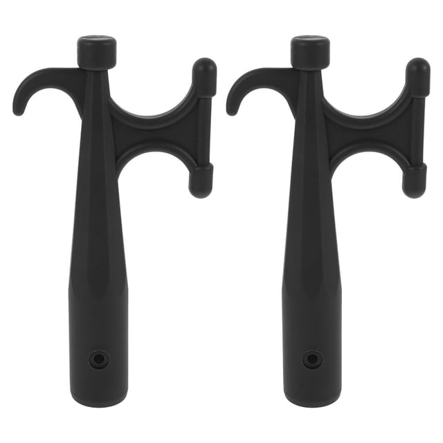 KAKOWELY boat hook 2pcs Boat Hook Lifeboat Hook Head Replacement Boat Hook Head Fishing Boat Accessory Boat Hook For Kayak Dinghy Replacement Boat Hook End