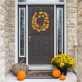 thumbnail image 1 of Northlight Berries and Pinecones Small Artificial Fall Harvest Twig Wreath - 18" - Unlit, 1 of 5