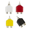 thumbnail image 4 of Milaget 3-6pack RCA Y Splitter AV Audio Video Plug Converter Male to Female Cable 3 Pcs, 4 of 9