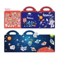 thumbnail image 3 of HOARBOEG Children's Toys Puzzle Toys Christmas Gifts Children's Stickers Activity Books Children's Guide Stickers Kids Learning Educational Toy Sticker, 3 of 5