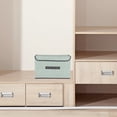 thumbnail image 3 of Room Storage and Organization Bedroom Foldable Storage Box with Lid 2Pcs (Large + Small) Fabric Storage Box with Lid, Closet Storage Box, Room Organization, Office Storage, Toy Storage, 3 of 6
