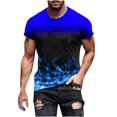 thumbnail image 1 of Erwazi T-Shirt de Mode pour Hommes Muscle Gym Entraînement Athlétique T-Shirt Tee T-Shirt Graphique Haut, 1 of 5
