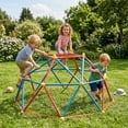 thumbnail image 2 of Outsunny 6 FT Geometric Dome Climber w/ Rust UV-Resistant Steel, 2 of 10