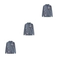 thumbnail image 3 of Youkk Middle-Aged And Elderly Sweater Exquisite Workmanship And Wide Application Warm Middle-aged Clothes grey 3Set, 3 of 6