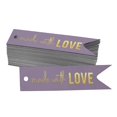 thumbnail image 1 of Inkdotpot Made With Love Text Bottle Tag Real Gold Foil Favor Hang Tags Pack Of 100, 1 of 6