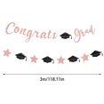 thumbnail image 2 of BKER Glittering Graduation Hanging Ornament Graduation Decoration Class Of 2025 Graduation Party Decoration For School Party, 2 of 4