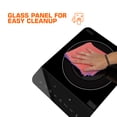 thumbnail image 4 of 11-in Portable Single Heating Element 1800-W Countertop Induction Cooktop in Black 120-V, 4 of 10