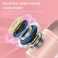 thumbnail image 4 of soaiy MC8 Wireless Karaoke Microphone Bluetooth Speaker 2-in-1 Handheld Singing Recording Microphone Portable KTV Player, 4 of 8