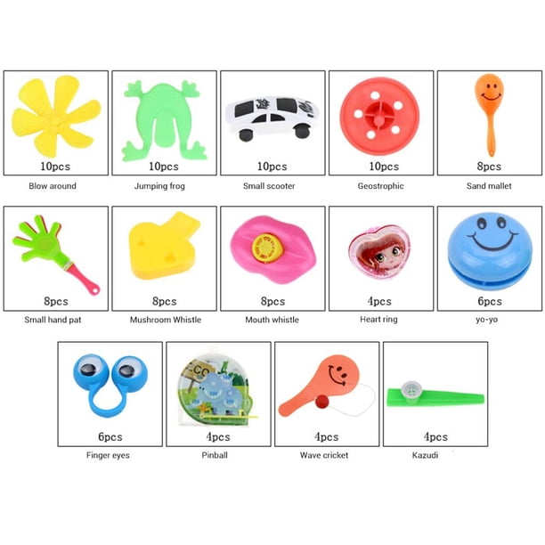 23 Yo-yos Classiques – Style Aléatoire – Plastique – 4,8 Cm – Rebond Automatique – Cadeau Fête