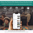 thumbnail image 4 of Arlo Essential 3rd Gen 2K Wire-Free Outdoor Security Camera, White, 1-Pack, 4 of 6