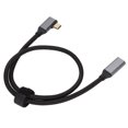 thumbnail image 3 of 90 Degree Type C Extension Cable, HD 4K Type C Extension Cable 100W 5A PD Wear Resistant Gen 2 Flexible  For Tablets For Notebooks 25cm,50cm,1m, 3 of 8