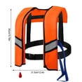 thumbnail image 3 of COM1950s Life Jackets for Adults, Life Vests for Adults, Manual Inflatable Life Jacket Outdoor Adult Fishing Manual Air Expandable Life Jacket Vests, Adult Life Jackets, Adult Life Jackets, 3 of 3