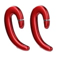 thumbnail image 4 of Bluetooth Ear Hook Calling Hands Free Built in Mic Low Latency for Office Red, 4 of 8