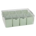 thumbnail image 1 of Hinati Clearance Travel Divided Serving Tray with Lid Snackle Box Container Airtight Food Storage Containers Kitchen and Pantry Organization Canisters for Cabinets, Countertop, Drawers, Under Sink, 1 of 9