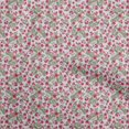 thumbnail image 1 of oneOone Viscose Jersey Light Gray Fabric Asian Suzani Craft Projects Decor Fabric Printed By The Yard 60 Inch Wide, 1 of 5