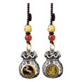 thumbnail image 2 of Clearance! Chinese Zodiac Wealth Bag Pendant Charm For Daily Fortune Rotating God Of Wealth Bag Luck And Keychain For Good Fortune, 2 of 9