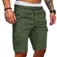 thumbnail image 1 of DPTALR Men's Plus Size Cargo Shorts Multi-Pockets Relaxed Summer Beach Shorts Pants, 1 of 7