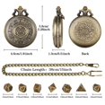 thumbnail image 3 of Jindong DND Dice Set Polyhedral Metal 7pcs Dices for Dungeon and In Pocket Case, 3 of 9