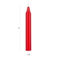 thumbnail image 4 of Mega Candles 40 Pcs Chandelles Coniques Mini Rouges Non Parfumées / 4 Pouces de Hauteur x 1/2 Pouces de Diamètre / Idéal pour Couler des Carillons, Rituels, Sorts, Jeux de Cire et Plus, 4 of 4