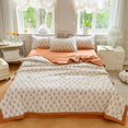 thumbnail image 1 of Suncoda Summer Quilt, Summer Washed Cotton Conditioned Quilt Summer Cool Quilt Machine Washable Thin Quilt Quilt Core Student Bedroom Dormitory Summer Quilt, 1 of 7