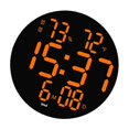 thumbnail image 1 of Wall Clock USB Powered Clock Digital Clock for Living Clock home Decoration Room Orange, 1 of 8