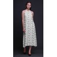 thumbnail image 4 of Bimba Robe Décontractée Longue Dos Nu à Col Licou pour Femmes, Robe de Plage Imprimée - Moyen, 4 of 6