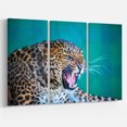 thumbnail image 1 of Design Art Leopard Sauvage Près Vue Art Sur Toile, 1 of 3