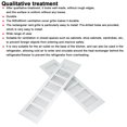 thumbnail image 4 of Air Vent Grille, Aluminum Alloy Silver Rectangular Ventilation Grille Cover for Cabinet Closet RV, 4 of 7