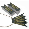 thumbnail image 3 of Inkdotpot Happy Retirement Bottle Tag Real Gold Foil Favor Hang Tags Pack Of 100, 3 of 6
