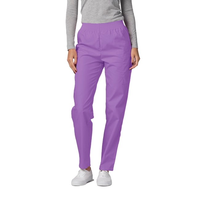 Adar Universal Scrubs for Women - Tapered Utility Cargo Scrub Pants
