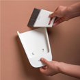 thumbnail image 4 of fastboy Mini Broom Dustpan Set Desktop Broom Dust Pan Tiny Dustpan Brush Set For Cleaning Table Countertop Keyboard Gray white, 4 of 8