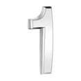 thumbnail image 1 of Dvkptbk Plastic Digital Stickers 3 Inch Silve Modern House Numbers Mailbox Numbers 0-9 Self-Adhesive Street Door Home Address Metal Numbers for Outside or Inside Signs Easy Install Home Decor, 1 of 2