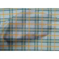 thumbnail image 4 of oneOone Cotton Poplin Fabric Madras Check Printed Craft Fabric BTY 56 Inch Wide, 4 of 4