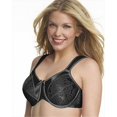 thumbnail image 1 of Bali 3562 Satin Tracings Underwire Minimizer Bra Size 42DDD, Black, 1 of 4