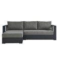 thumbnail image 2 of Modway Tahoe Sectionnel de Mobilier de Patio Extérieur 2 Pcs, Gris, 2 of 8