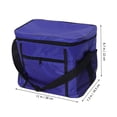 thumbnail image 2 of CHICHUMID 1Pcs Foldable Cooler Bag Insulated Soft Cooler Bag Rectangular Shape For Beach Excursion Barbecue Picnic, 2 of 8