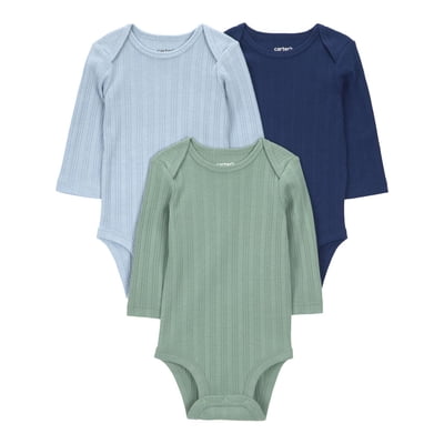 Carter's Child of Mine Gar Ensemble de 3 justaucorps - Bleu uni
