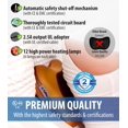 thumbnail image 2 of Pillow massager, back, neck, shoulder heating, ZMA-13-BK, 1, 2 of 5