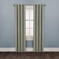 thumbnail image 1 of Mainstays Faux Suede Drapery Grommet Window Curtains Panel, 1 of 6