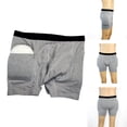 thumbnail image 3 of Pantalon Protecteur pour Hommes Âgés contre les Fractures de la Hanche Pantalon de Soutien Fractures de la Hanche Bouclier Prévention des Chutes m, 3 of 9