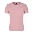 thumbnail image 2 of CEHVOM T-shirt d'Été pour Homme à Col Rond en Coton Mercerisé à Manches Courtes, 2 of 3