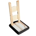 thumbnail image 2 of Master Massage Wooden Folding Massage Stool, Black, 2 of 4